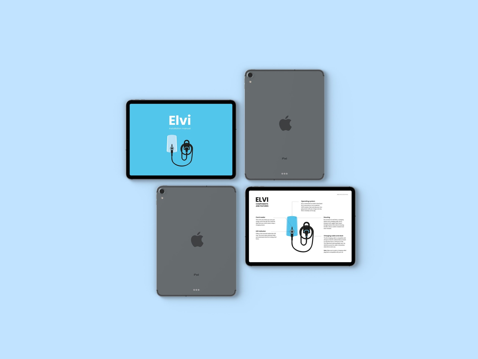 Top View iPad Pro 2018 Mockup Vol.2 by Anthony Boyd Graphics